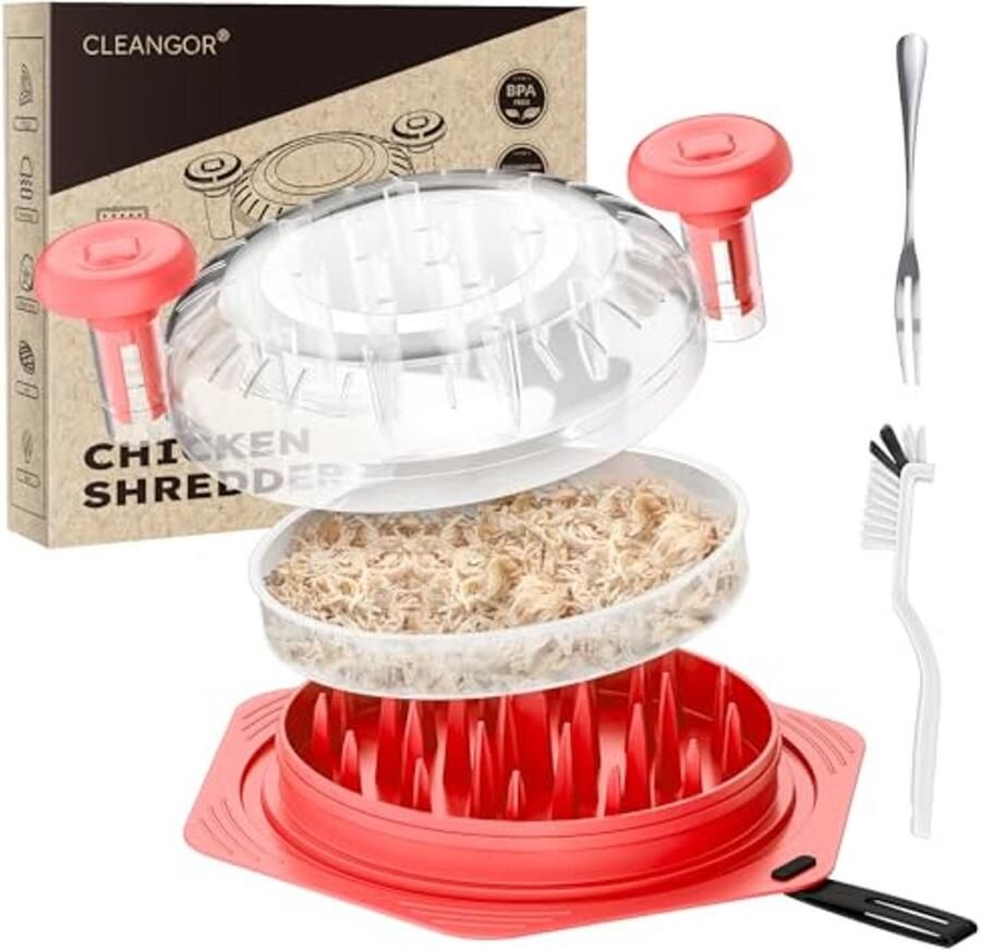 Grote handmatige vlees hakmolen met ergonomische handgreep – Perfect voor kip varkens- en rundvlees