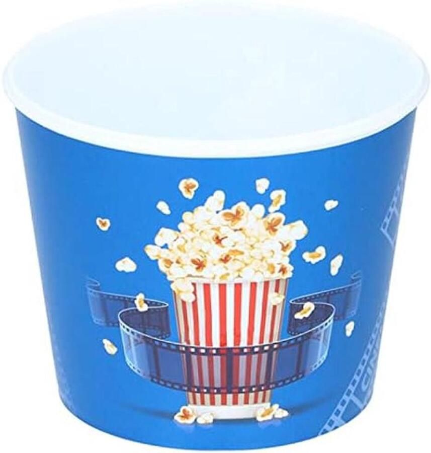 Grote Herbruikbare Popcornmand 2 2L voor Filmavonden