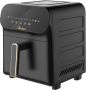 Heteluchtfriteuse Airfryer Gezond Frituren Digitale Touch Control 6 Liter Zwart - Thumbnail 2