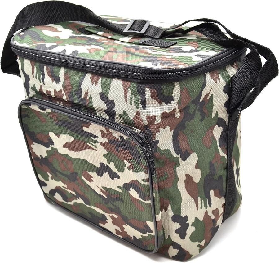 Grote koeltas 18 l flexibel draagbaar thermische tas voor camping op het strand drinken militaire voering