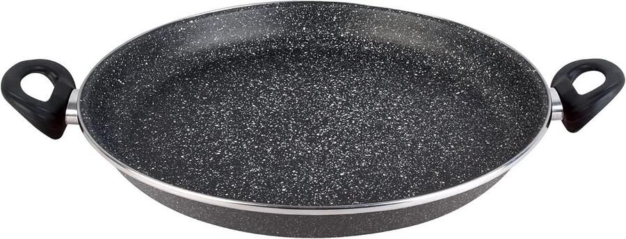 Grote Paella Pan voor Koken en Serveren Geëmailleerd Staal