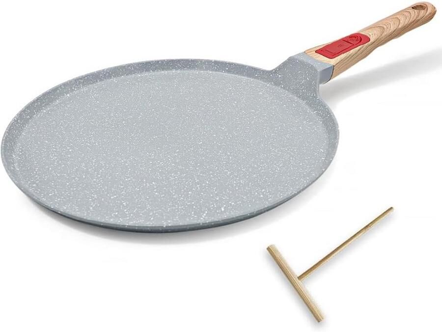 Grote Pan met Antiaanbaklaag voor Pannenkoeken en Crêpes