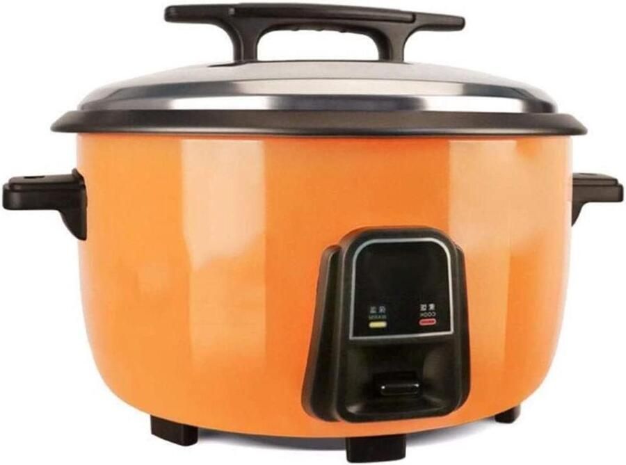 Grote Rijstkoker Keukenapparaat Commercieel Koken Verwarmings-efficiëntie 8L tot 45L Zilver