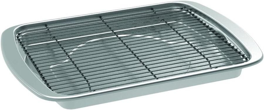 Grote RVS Bakplaat voor Oven Ideaal voor Bacon en Meer