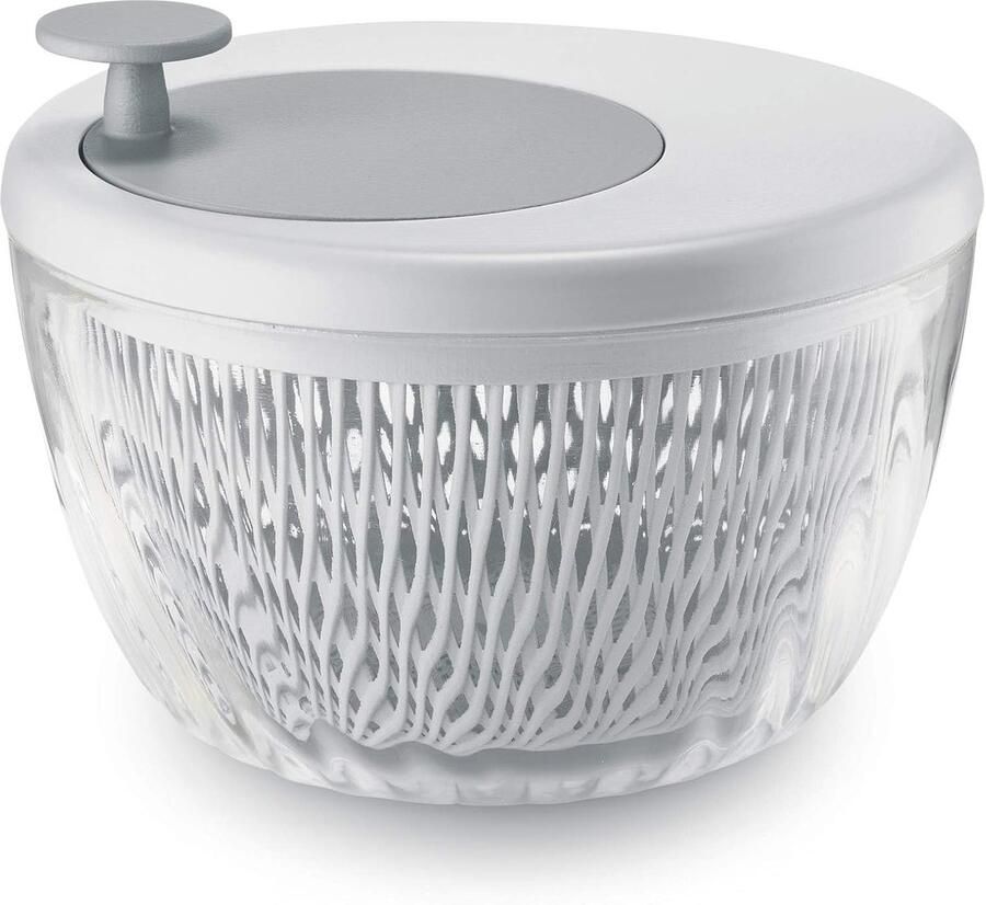 Salade Centrifuge Groente Droger Salade Bereiden Vershoud Deksel Ø 26 cm Wit