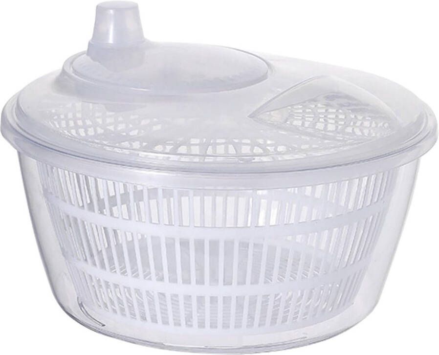 Grote Salade Spinner met Easy Press Efficiënte Sla Droger voor Groenten en Fruit