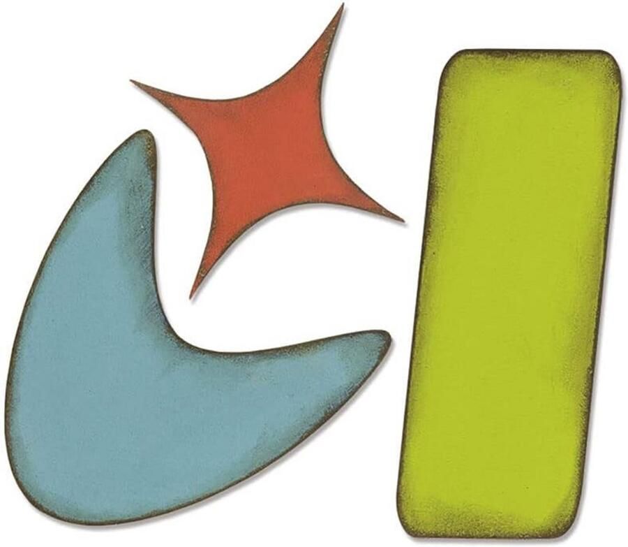 Grote Stanssjabloon voor Dik Materialen Snijdt Stof Vilt en Meer