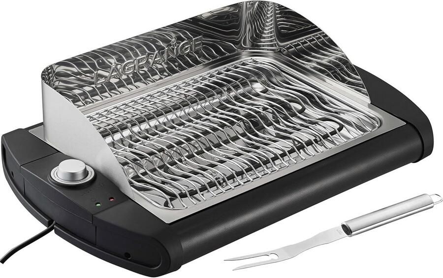 Grote Tafelgrill met Golvend Rooster en Windscherm