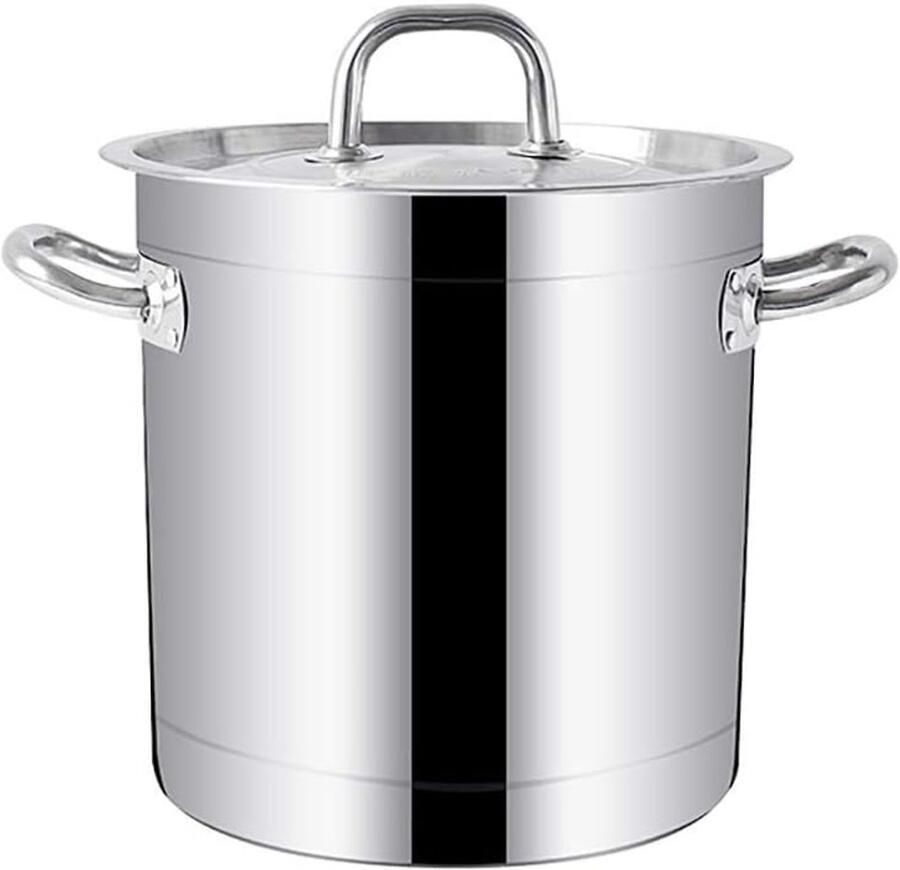 Grote Voorraadpot Soeppan Braadpan Langzaam Koken Zware Ingekapselde Bodem 30 x 305 CM