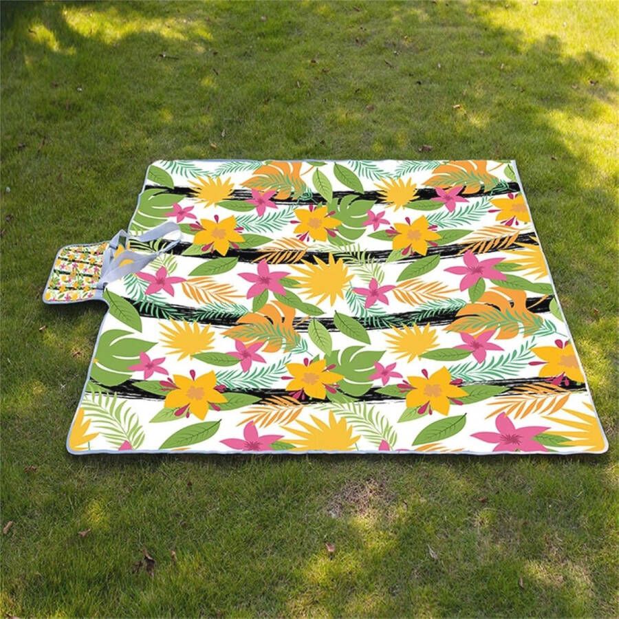 Grote Waterdichte Picknickdeken 200x300cm Machinewasbaar en Draagbaar Perfect voor Kamperen Strand en Uitjes