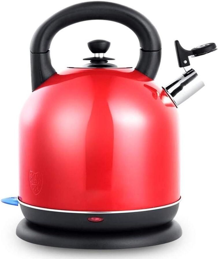 Grote Waterkoker Snelkookpan Huishouden Water Koken Automatische Uitschakeling 5 Liter Rood