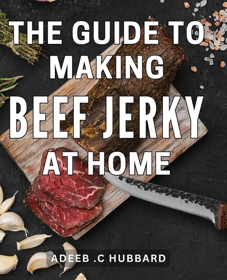 Guide To Making Beef Jerky At Home: Delicious Homemade Beef Jerky: The Ultimate DIY Guide for Food Lovers and Cooking Enthusiasts