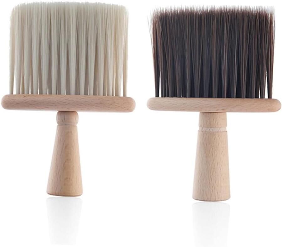 Haarborstel Dames Houten Kappersborstel Gebroken Haar Reinigingsborstel Stylingborstel Draagbaar Salon Beige