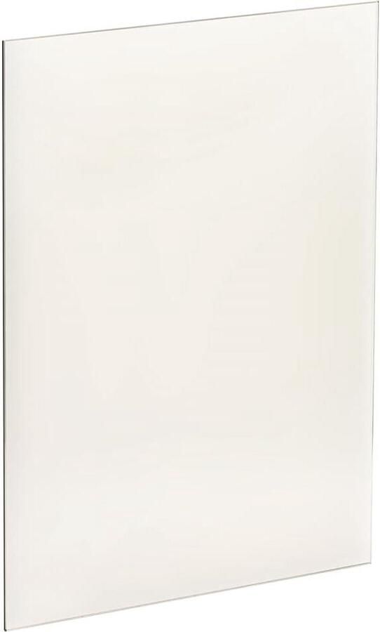 Haard Glas Oven Glasplaat Haard Reparatie Hittebestendig tot 660°C 240 x 210 mm Transparant