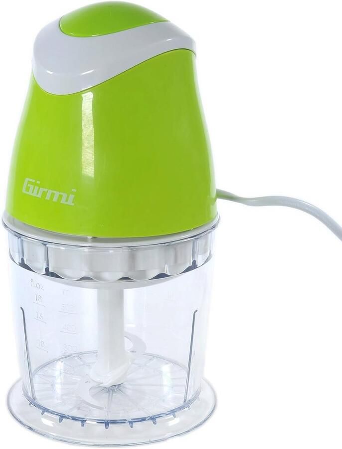 Hakmolen 350W met roestvrijstalen messen en pulsefunctie 500ml groen