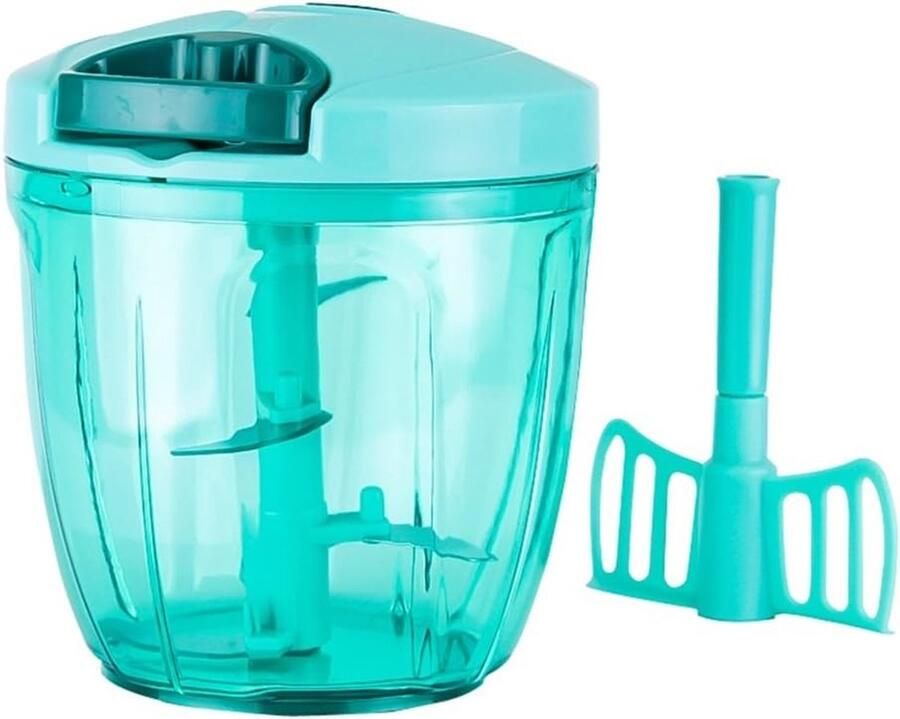 Hakmolen voor keuken eten blender voor het snijden van groenten en fruit knoflookpers (plus)
