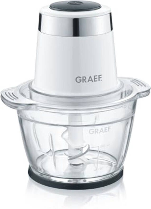 Hakmolen voor Keuken met Krachtige Motor en Glazen Container