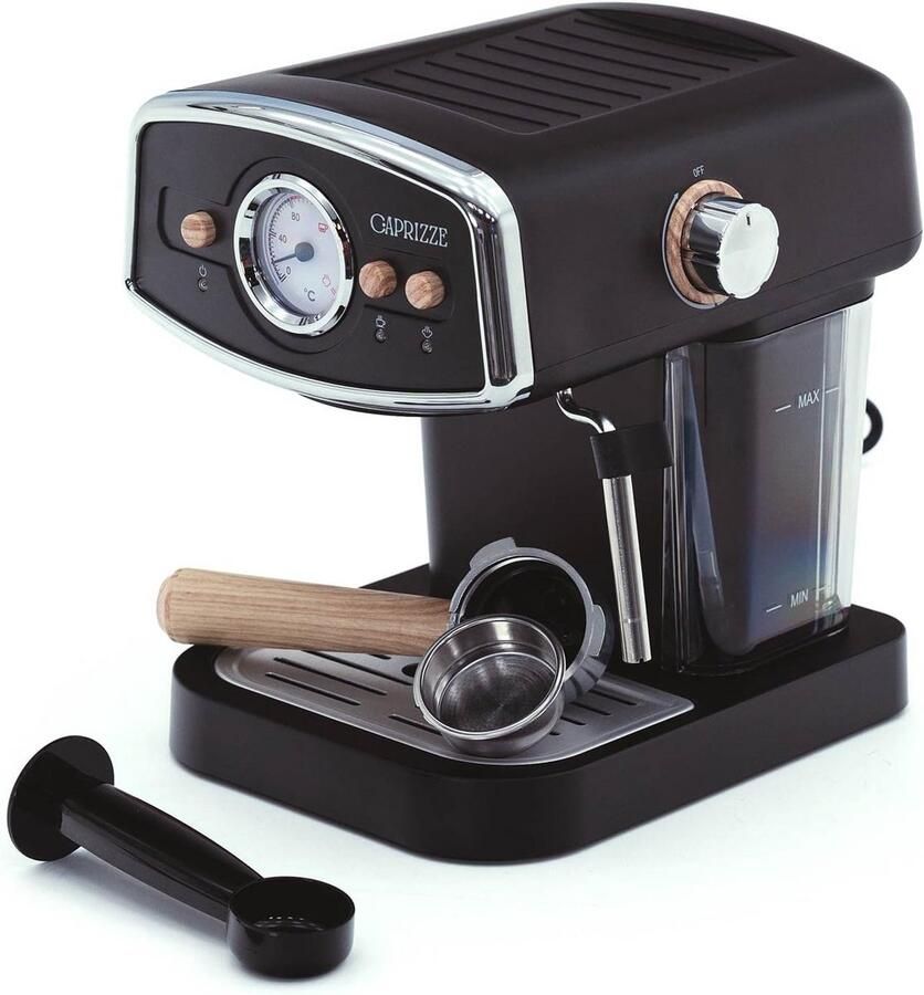Halfautomatische Espressomachine met 15 Bar Pompkracht en Stoomfunctie