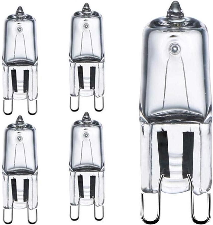 Halogeen Oven Lamp G9 Gloeilampen Keuken Verlichting Krachtige Gloed 10 Stuks Transparant