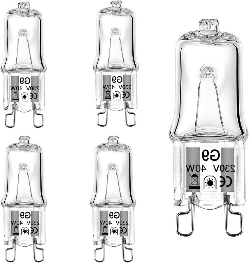 Halogeen Ovenlamp Microgolf Lamp Keuken Verlichting Hittebestendig 300°C G9 40W Warm Wit