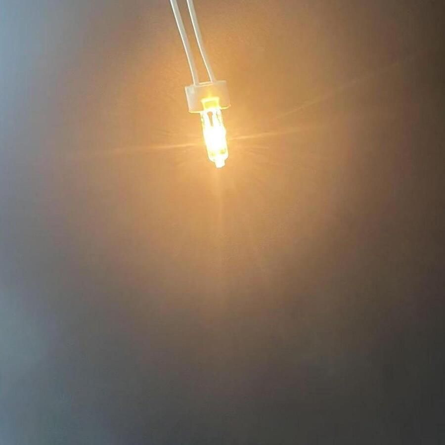 Halogeenlamp G4 Capsule Lamp Afzuigkap Verlichting Dimbaar Warm Wit 24V 10W Transparant