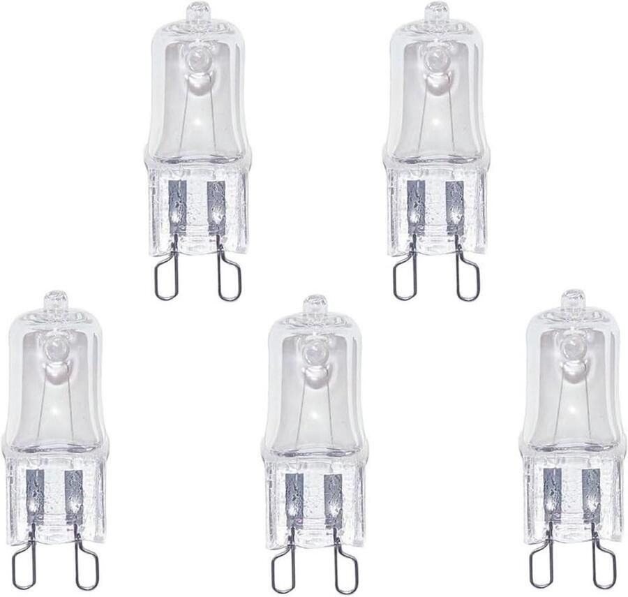 Halogeenlamp Ovenlamp G9 Oven Verlichting UV-stop Bescherming 20 stuks Warm Wit