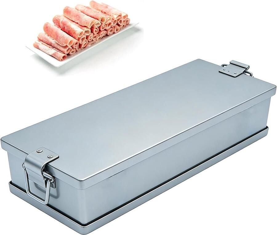 Ham Maker Vleespers Vlees Pers Mal Gevulde Runderbroodjes Verdikt Roestvrij Staal Verschillende Maten Zilver