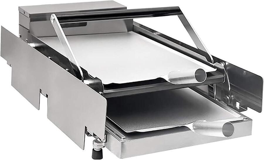 Hamburger Broodjes Verwarmer Broodjes Machine Snel Broodjes Verwarmen Dubbele Laag Verwarming 24 Stuks Per Keer Zilver
