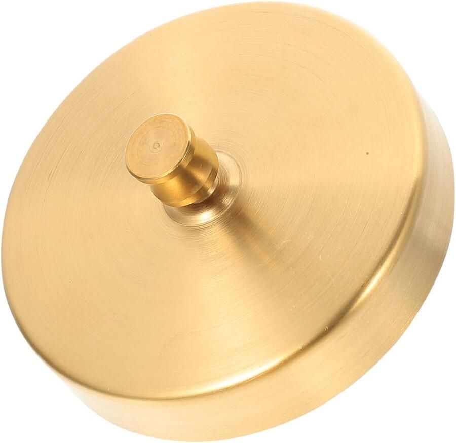 Hamburger Patty Maker Burger Vorm Burgers Maken Roestvrij Staal 9.5 cm Goudkleurig