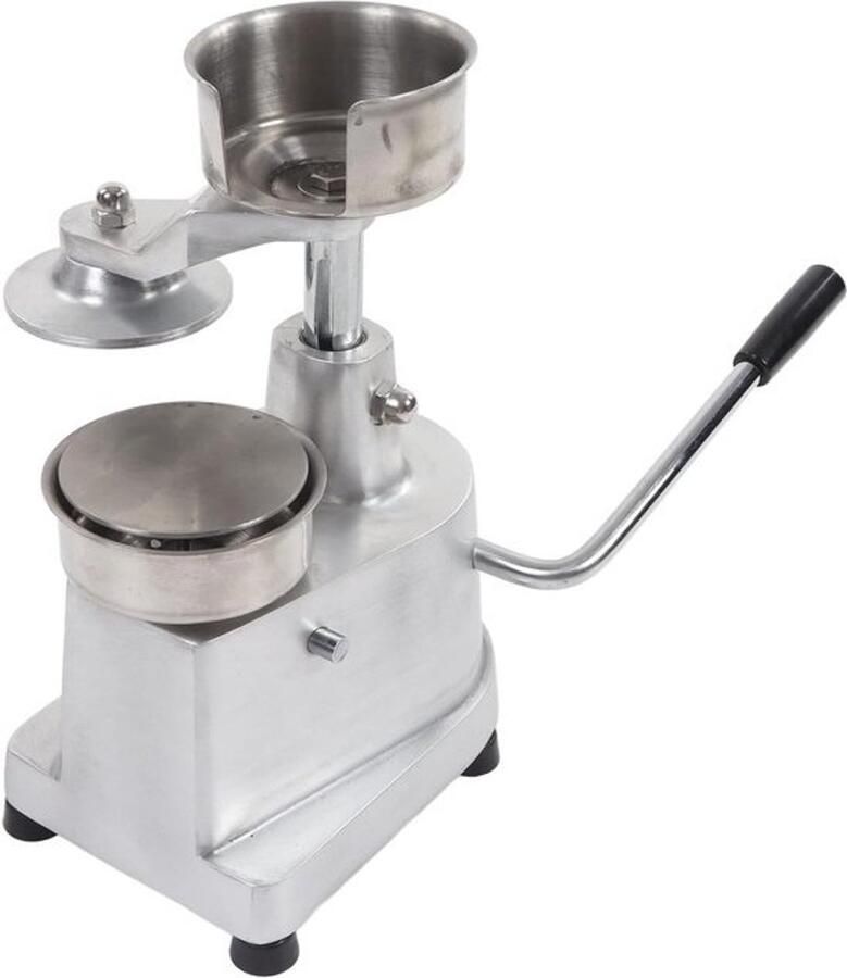 Hamburger Patty Maker Burger Vormer Barbecue Keuken Inclusief Vetvrij Papier 23.5 x 17 x 27 cm