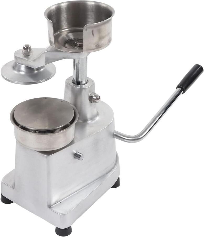 Hamburger Patty Maker Burger Vormer Barbecue Keuken Inclusief Vetvrij Papier 23.5 x 17 x 27 cm