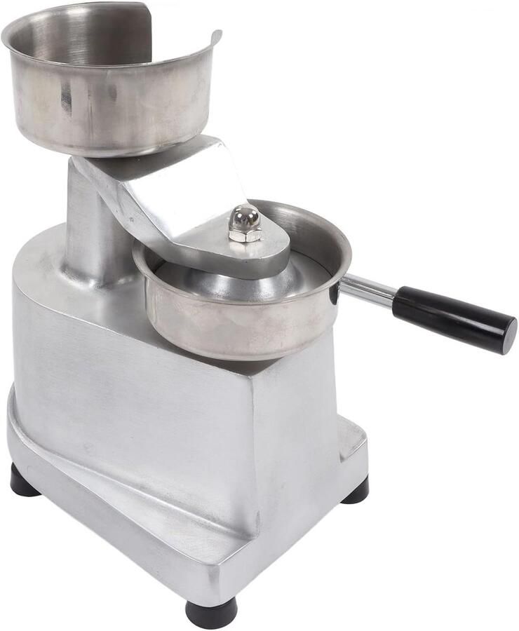 Hamburger Patty Maker Burger Vormer Barbecue Keuken Slijtvast Aluminium 23.5x17x27cm