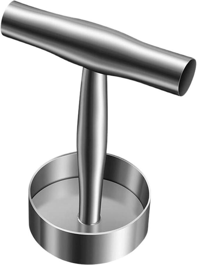Hamburger Pers Pasteitjesmaker Vlees Burgers Maken Versterkte Constructie 17.5 x 13.2 x 9 cm Meerkleurig