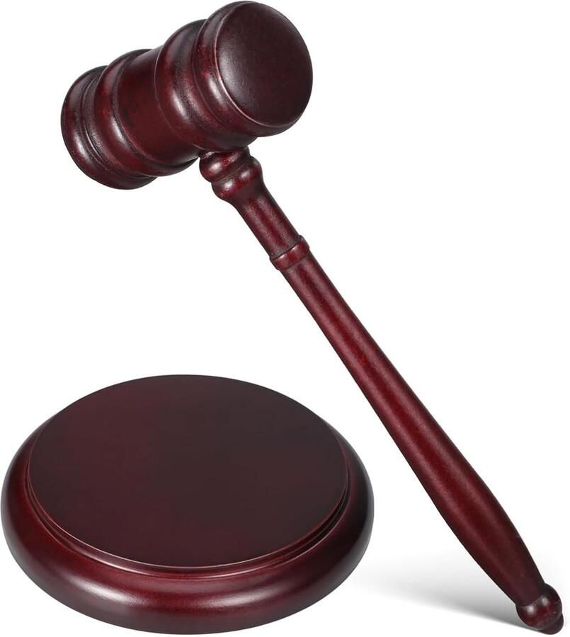 Hamer houten rechter hamer hout houten rechter hamer hout rechter hamer hout met sokkel voor rechter advocaat student veiling verkoop vergaderingen