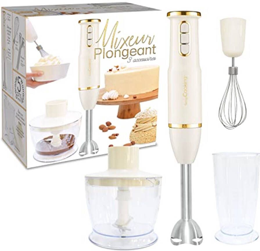 Hand Blender en Hakker 600W Koken en Bakken