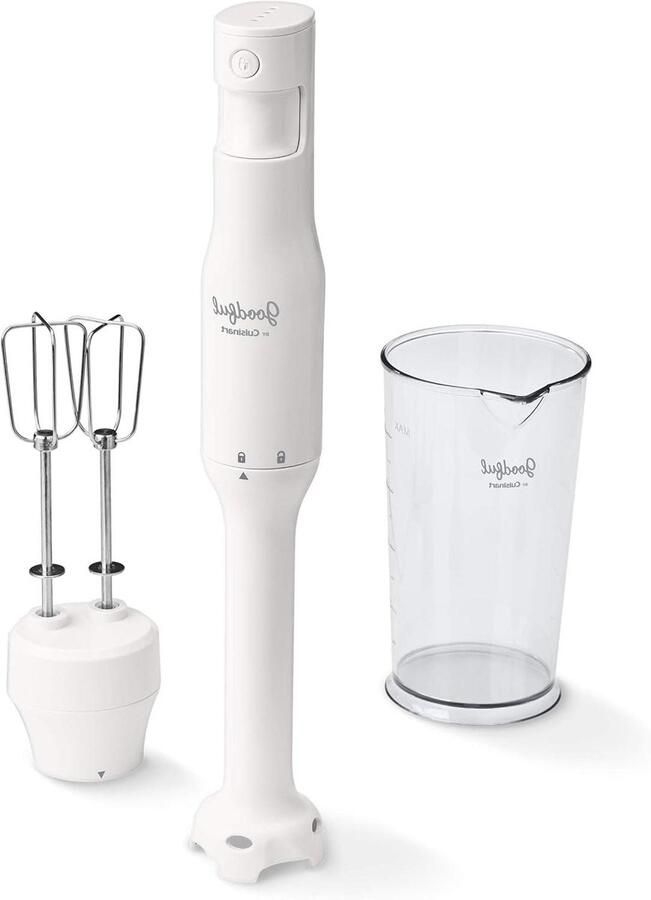 Hand Blender Mixer Staafmixer Snel Mixen Variabele Snelheid 850 g Wit