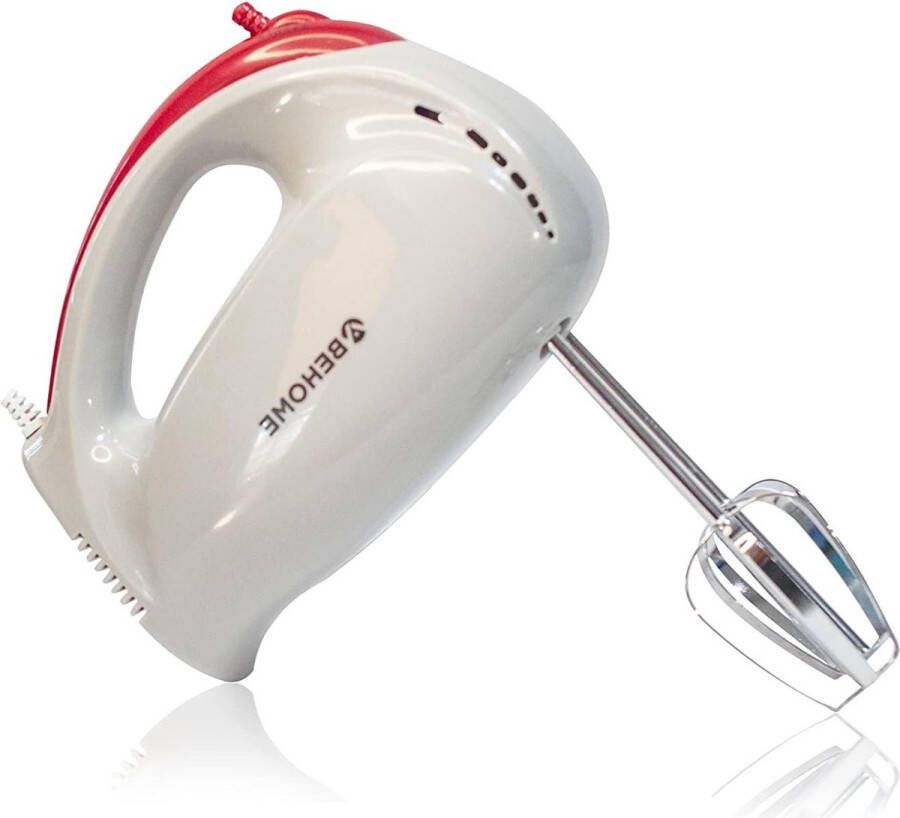 Hand Mixer for Cake and Dough Whisk Assembly with Dough Hook Electric Kitchen Mixer 150W 5 Speeds