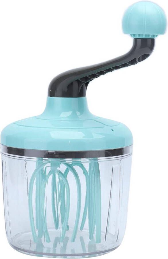 Hand Mixer PP Whisk-Beater Whipped Cream Beater with Removable Handle Light Green