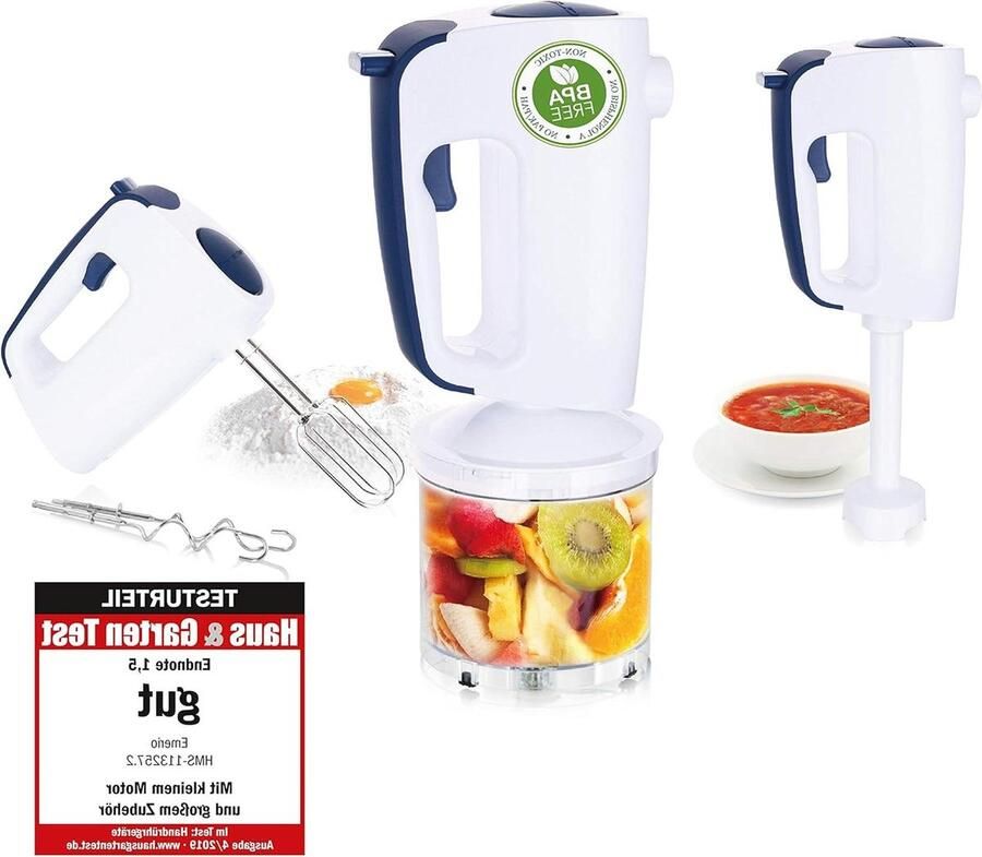 Hand mixer White-Blue 300W HMS-113257.2