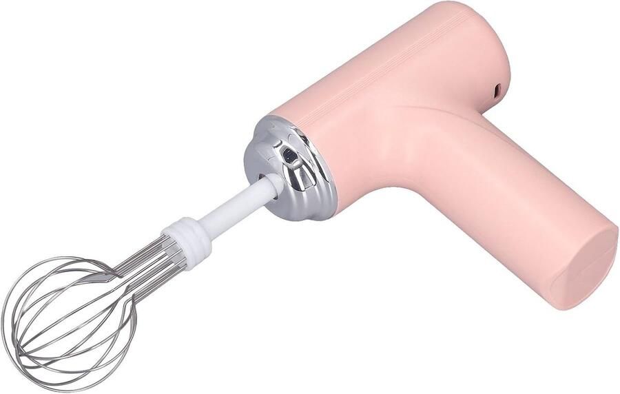Handbediende Elektrische Mixer Elektrische Eierklopper Schuimmaker Elektrische Keukenmixer Draadloze Elektrische Eierklopper Oplaadbare Keukenmixer voor Room Eiervloeistof