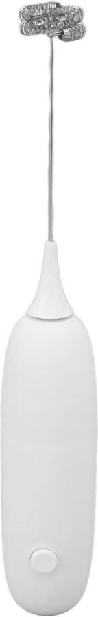 Handheld Melkopschuimer Krachtige Batterij Werkt 9500 RPM mogelijk Veelzijdig Keukengereedschap Zwart (Blanco)