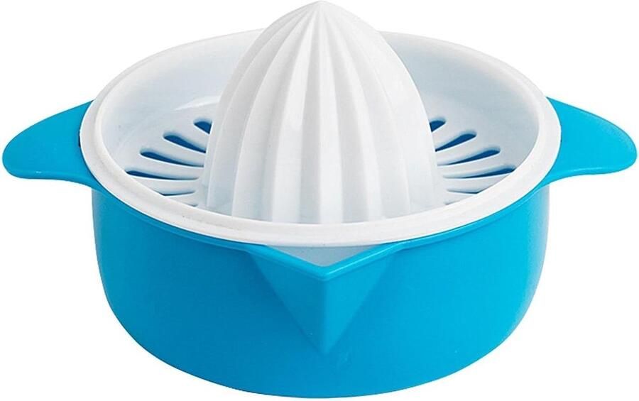 Handige Citruspers Sapmaker Keuken Verse Sapjes Maken Morsbestendig Ontwerp 8.1 x 11.8 cm Blauw