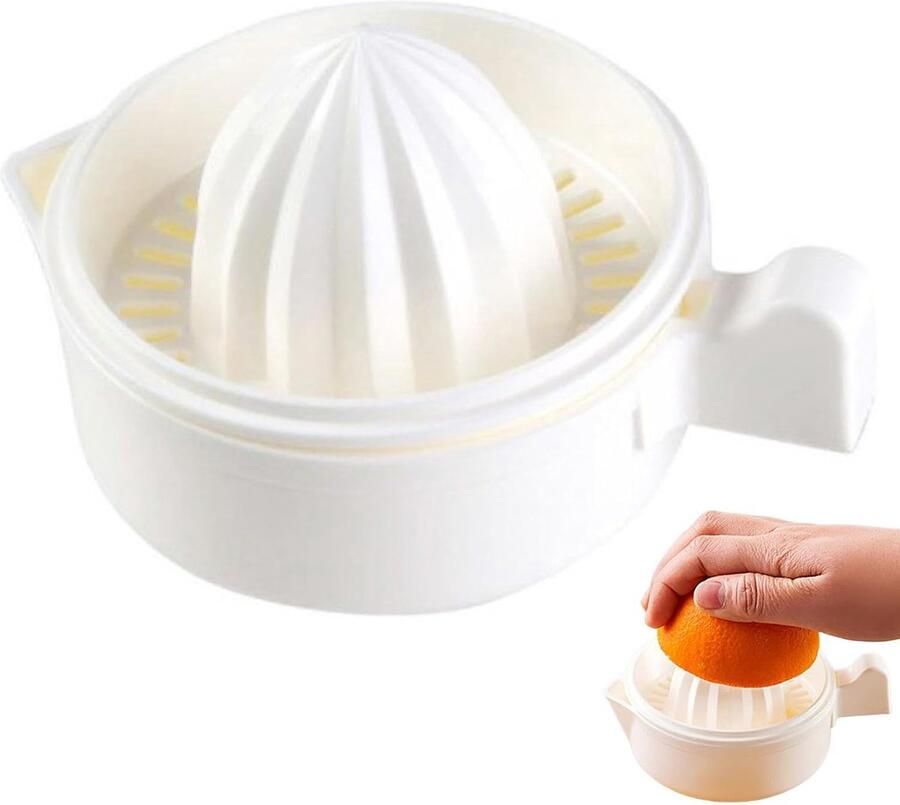Handige Citruspers Sapmaker Keuken Verse Sappen Maken Met Opvangbakje 135 x 75 cm Wit