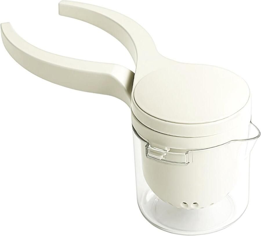 Handige Fruitpers Citruspers Keuken Sap Extraheren Hoge Sapopbrengst 28 x 11 x 28 cm Wit