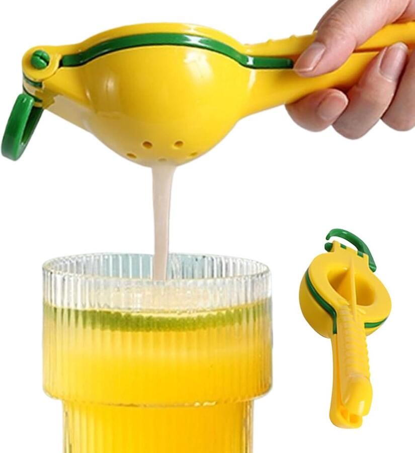 Handige Limoenpers Fruit Squeezer Keuken Sap Maken Thuis Antislip Basis Comfortgreep 25.5 cm Lengte Enkel Kenmerk