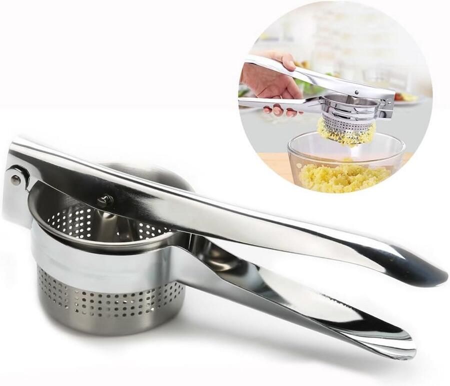 Handige RVS Citruspers en Sapcentrifuge voor Verse Drankjes