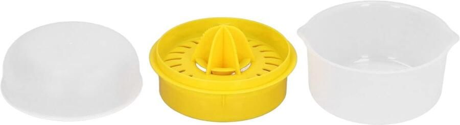 Citruspers Sapmaker Fruitpers Eischeider Snel Sap Maken Dubbele Functie Ontwerp 13 x 13 x 11 cm