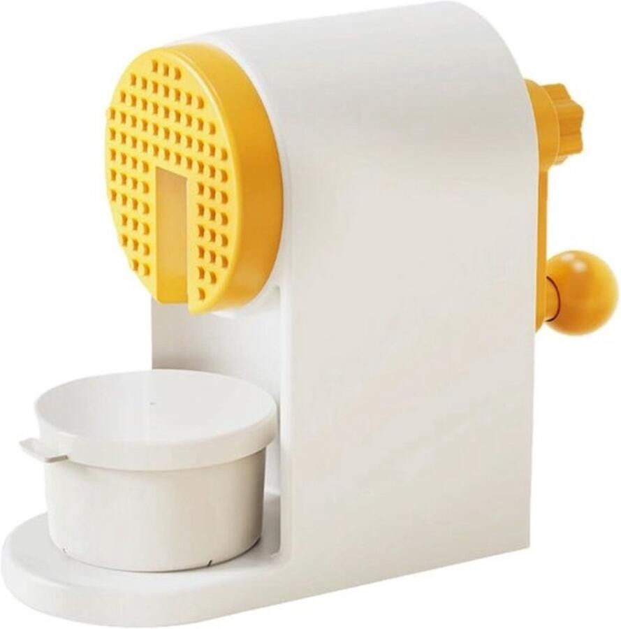 Handijs Shaker IJsmachine Sneeuw Desserts Maken Geen Elektriciteit Nodig 28 x 22 x 12 cm Wit