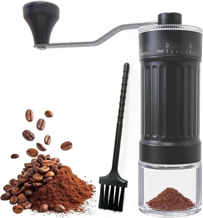 Handkoffiemolen Handmatige molen Verse koffie zetten 40 standen instelbaar 176 x 92 x 67 cm