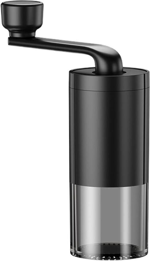 Handkoffiemolen Handmatige molen Verse koffie zetten Keramische braam 36g capaciteit Zwart